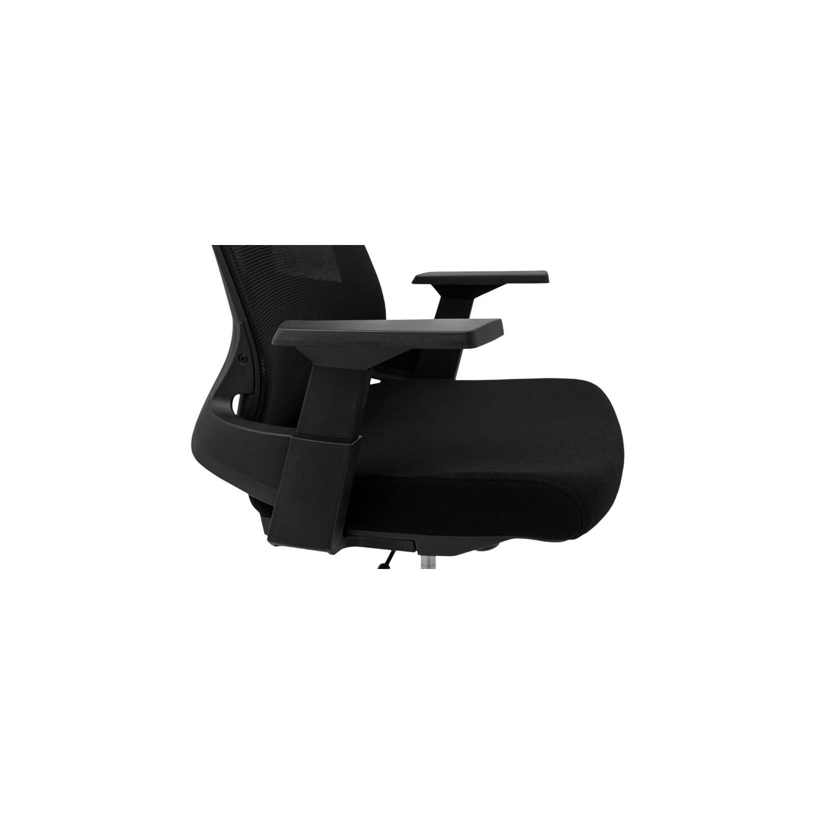 Офісне крісло Richman Токен Хром M-1 (Tilt) Сітка чорна + сітка сіра (ADD0003213) зображення 8