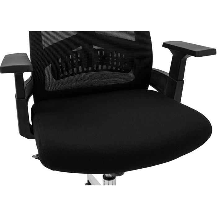 Офисное кресло Richman Токен Хром M-1 (Tilt) Сетка черная + сетка серая (ADD0003213) изображение 9