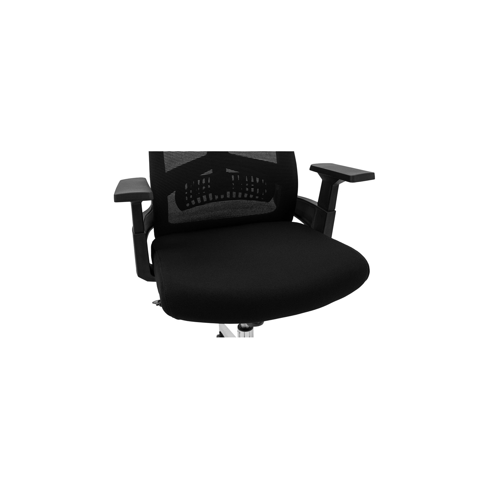 Офісне крісло Richman Токен Хром M-1 (Tilt) Сітка чорна + сітка сіра (ADD0003213) зображення 9