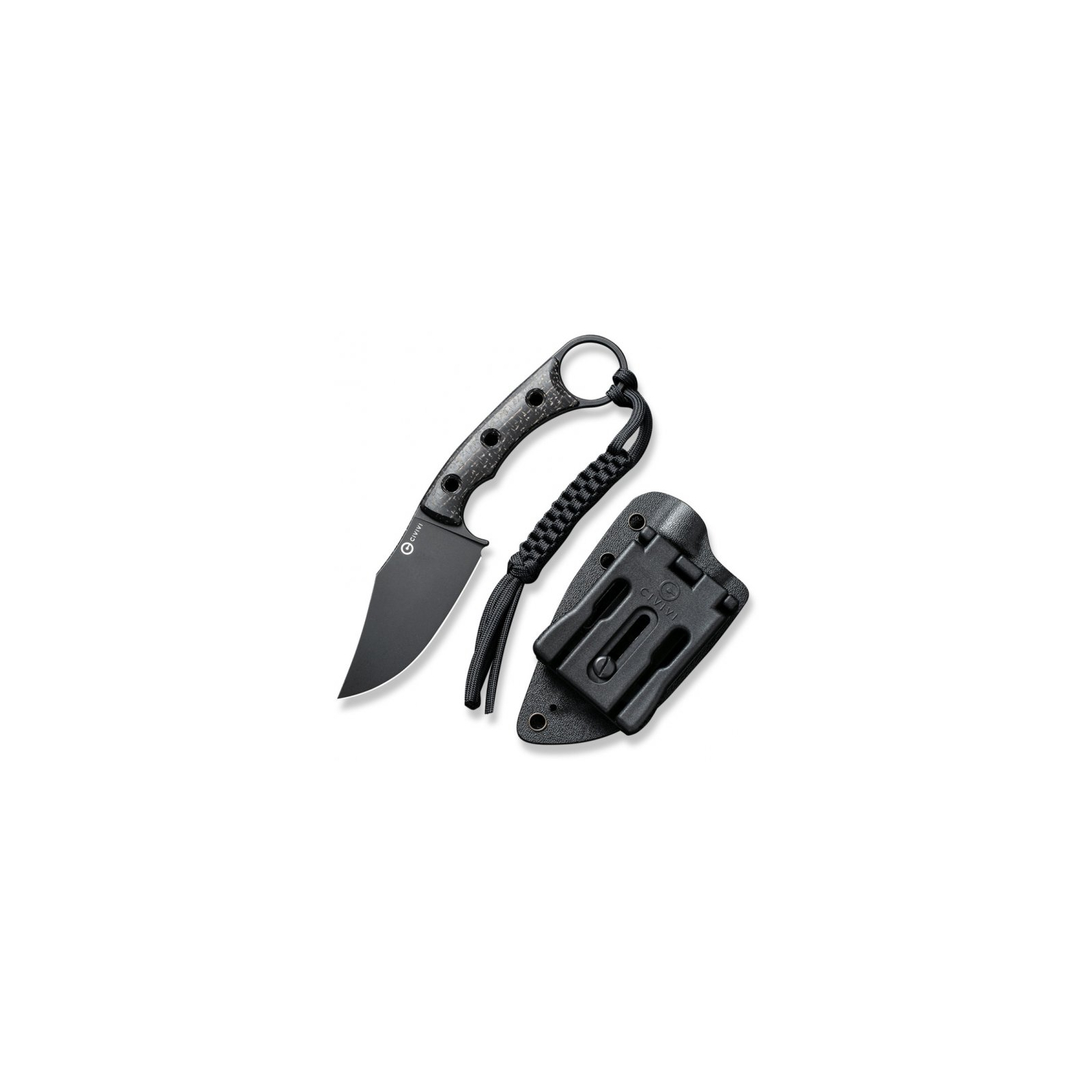 Нож Civivi Ніж Civivi Midwatch Black Blade Dark Micarta (C20059B-1)
