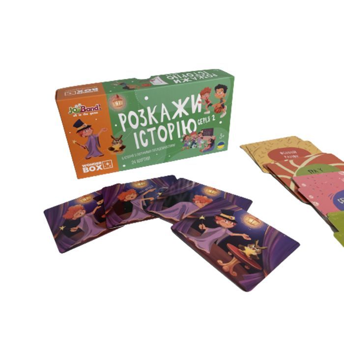 Настольная игра JoyBand Набор логических карт Расскажи историю Серия №2 (WB102) изображение 4