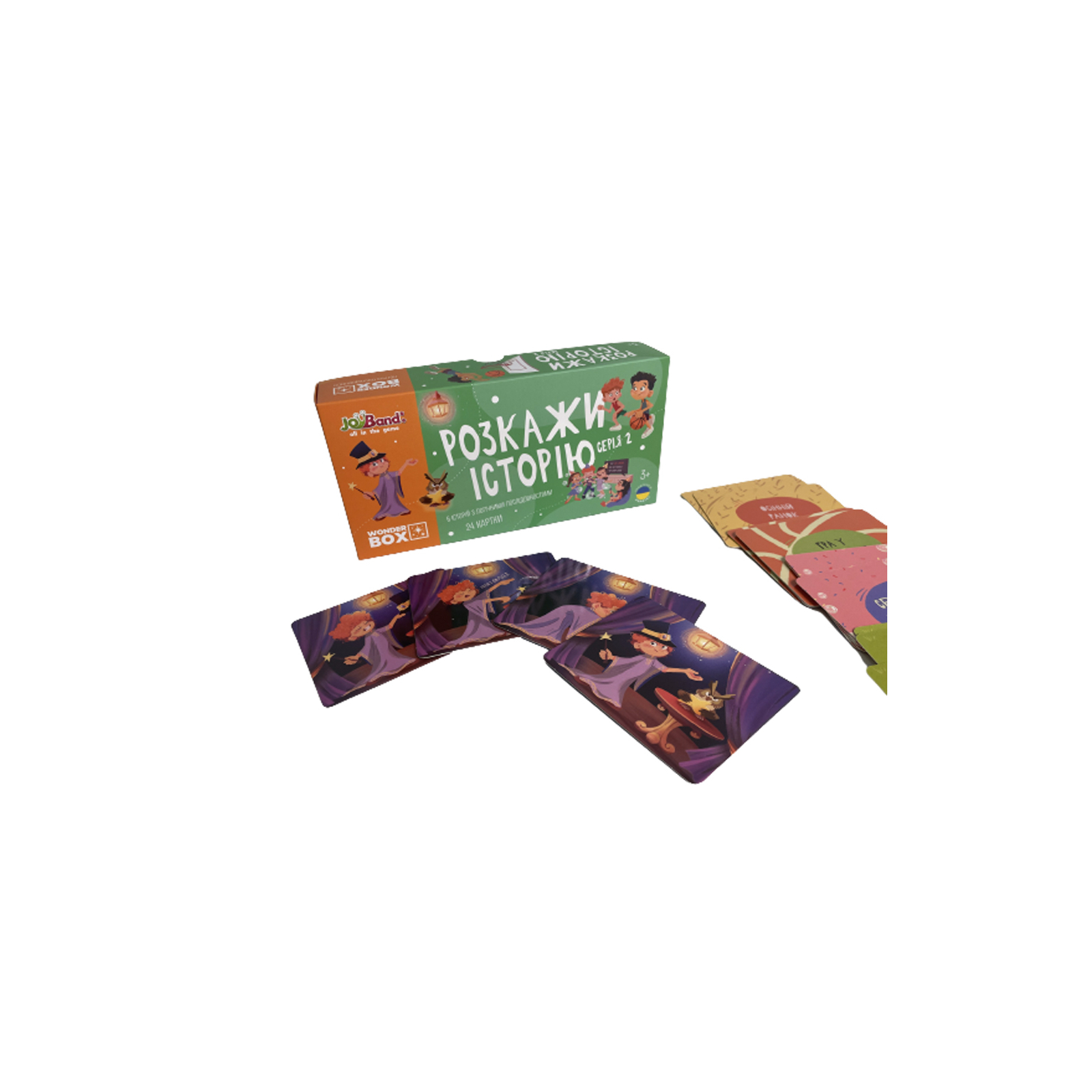Настільна гра JoyBand Набір логічних карток Розкажи історію Серія №2 (WB102) зображення 4