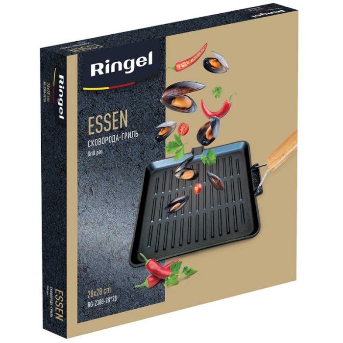 Сковорода Ringel Essen Гриль 28 см (RG-2308-28*28) изображение 5