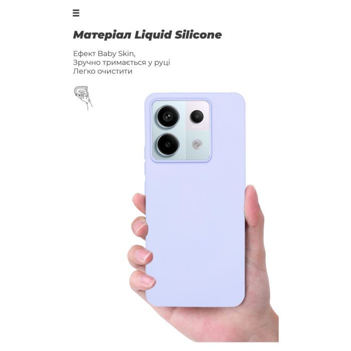 Чохол до мобільного телефона Armorstandart ICON Case Xiaomi Redmi Note 13 Pro 5G Black (ARM71850) зображення 7