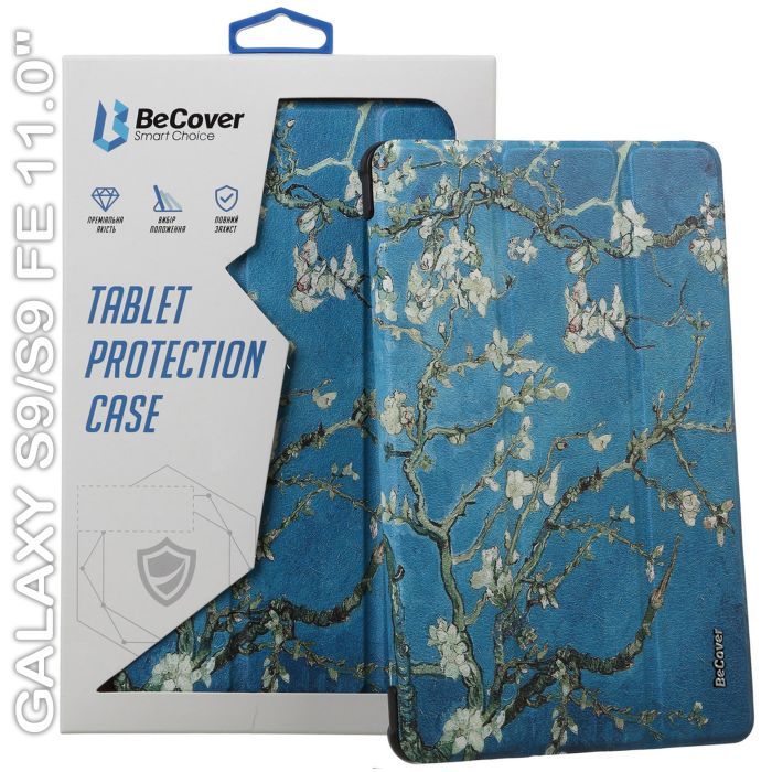 Чехол для планшета BeCover Smart Case Samsung Tab S9 (SM-X710/SM-X716)/S9 FE (SM-X510/SM-X516B) 11.0" Dark Green (710410)