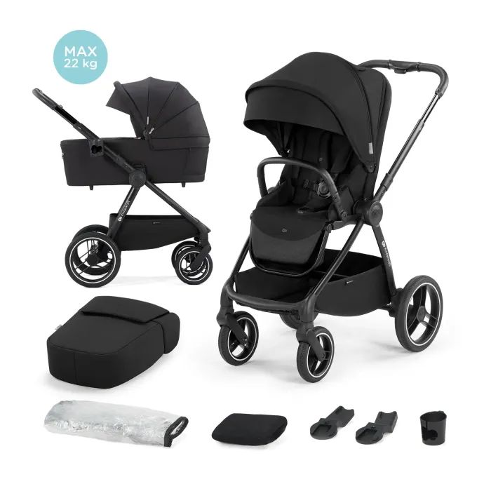 Коляска Kinderkraft 2 в 1 Nea Platinum Grey (KSNEA000GRY2000) (5902533919826) изображение 7