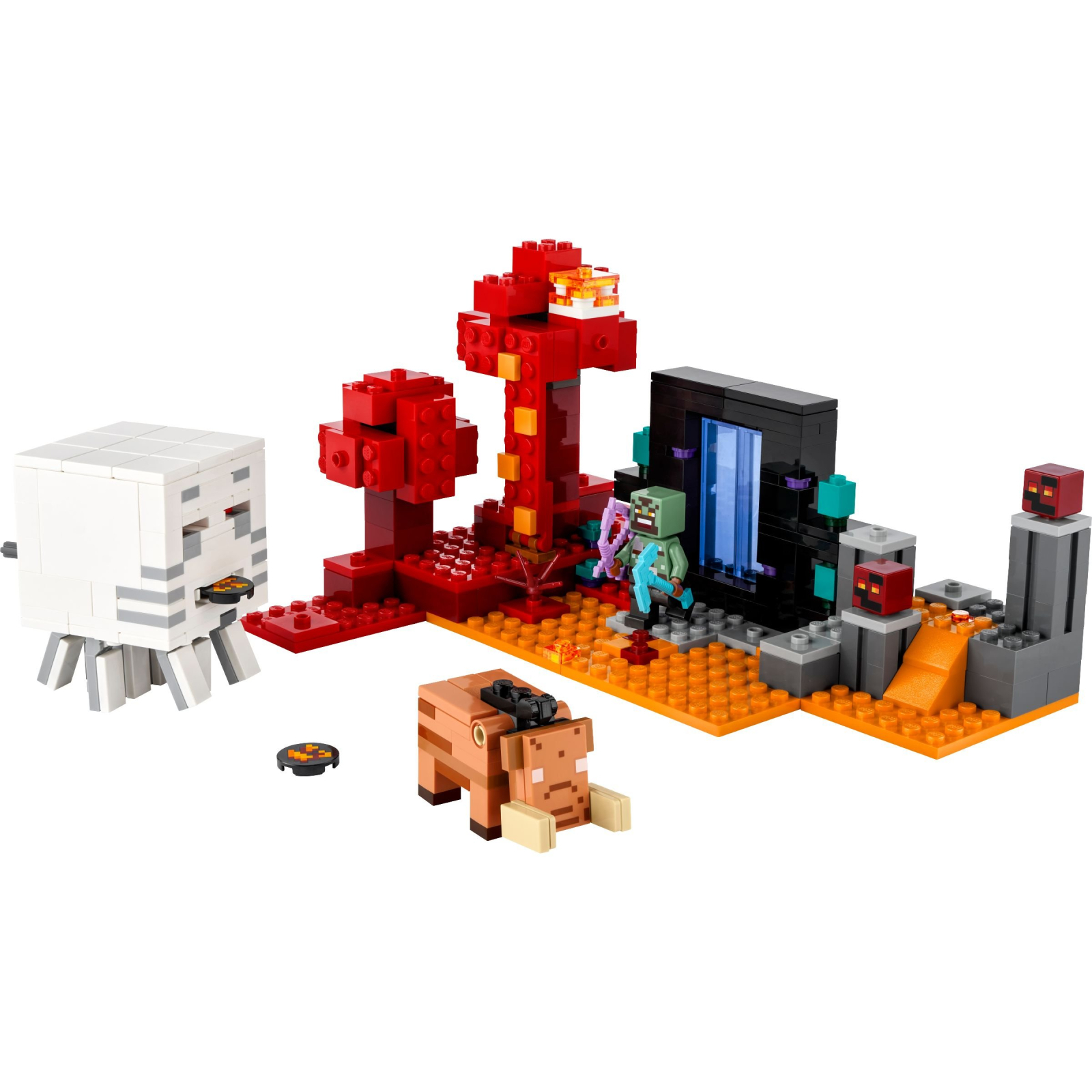 Конструктор LEGO Minecraft Засідка біля порталу в Нижній світ 352 деталей (21255) зображення 2