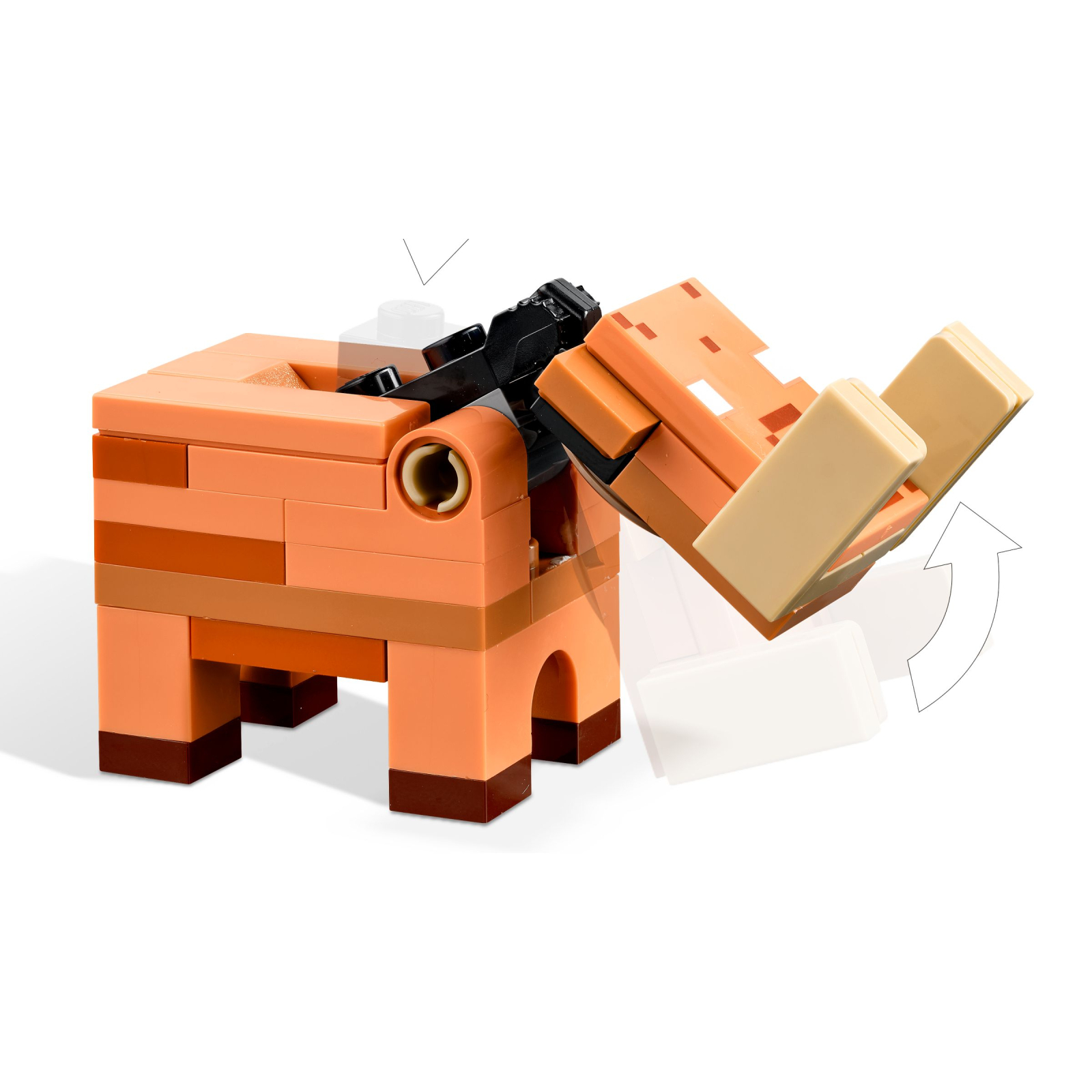 Конструктор LEGO Minecraft Засада у портала в Нижний мир 352 деталей (21255) изображение 5