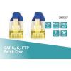 Патч-корд 1м, CAT 6a S-FTP, AWG 26/7, Cu, LSZH, blue Digitus (DK-1644-A-010/B) изображение 5