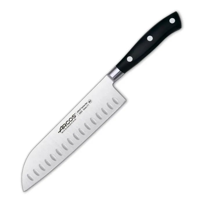 Кухонный нож Arcos Riviera Сантоку 180 мм White (233524)