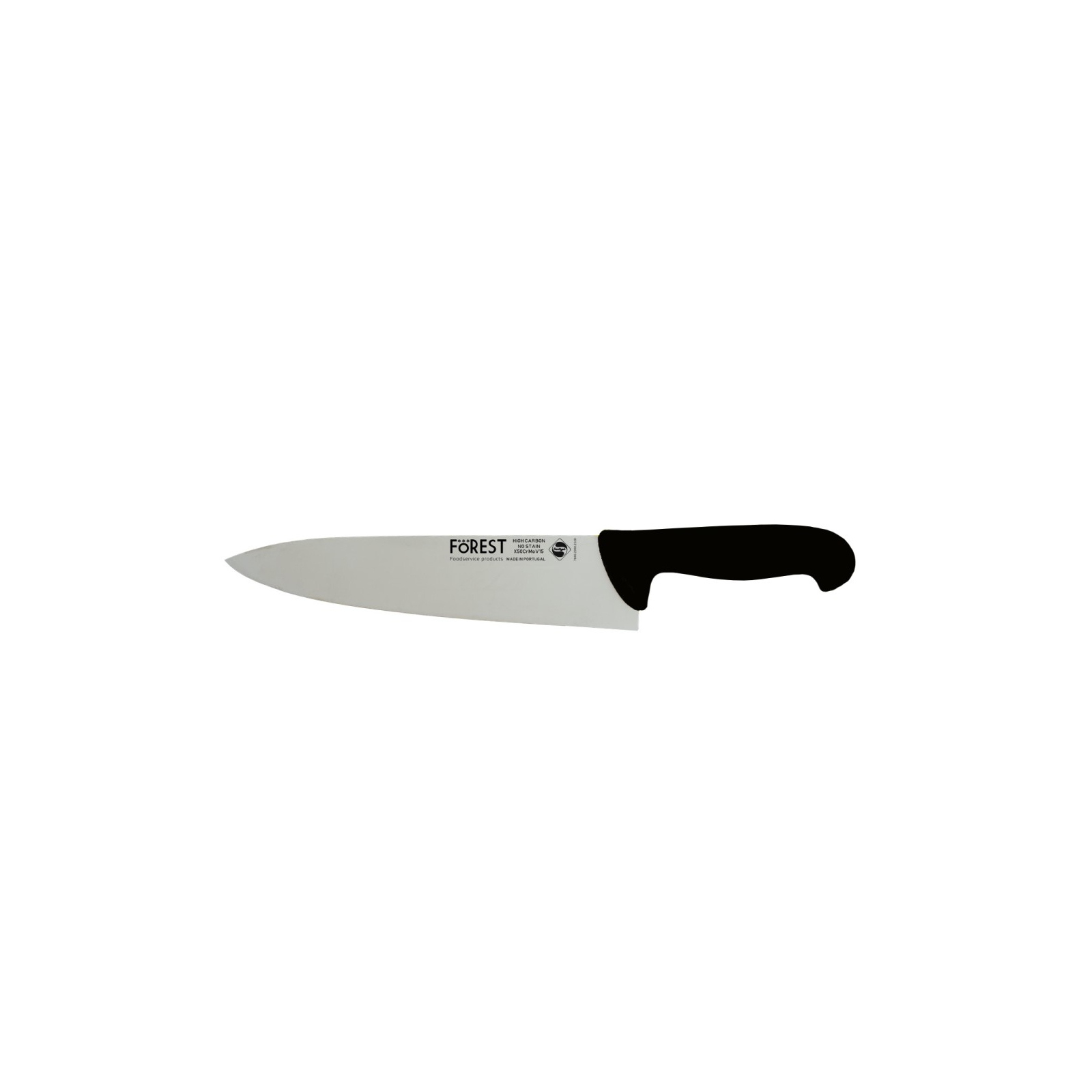Кухонный нож FoREST кухарський напівгнучкий 250 мм Чорний (367125)