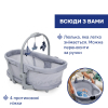 Кроватка Chicco Колыбель для новорожденного 5 в 1 Baby Hug Pro, серый (87076.40) изображение 3