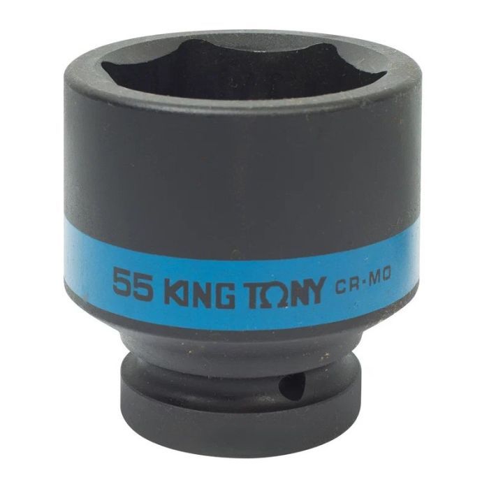 Торцевая головка KING TONY 1" 55мм ударная шестигранная (853555M)