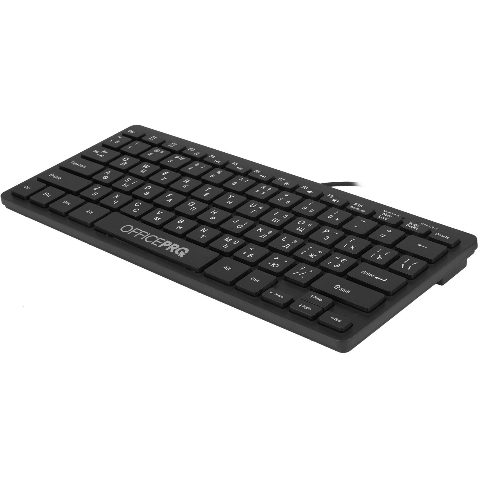 Клавиатура OfficePro SK240 USB Black (SK240) изображение 3