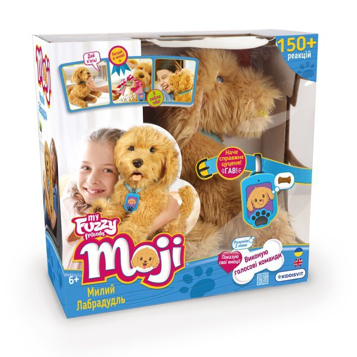 Інтерактивна іграшка My Fuzzy Friends Лабрадудель Moji (укр. - анг.) (18207-UKR-ENG) зображення 8