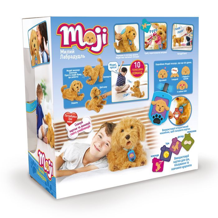Інтерактивна іграшка My Fuzzy Friends Лабрадудель Moji (укр. - анг.) (18207-UKR-ENG) зображення 9