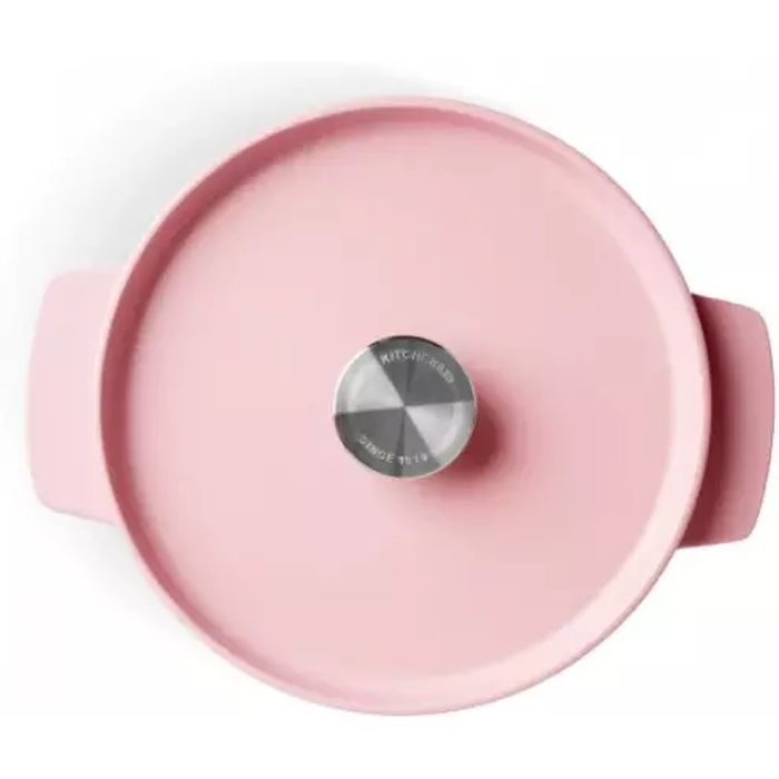 Каструля KitchenAid чавунна з кришкою 3,3 л Червона (CC006057-001) зображення 3