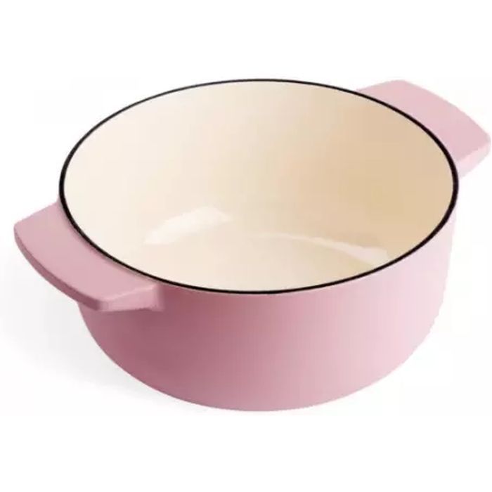 Каструля KitchenAid чавунна з кришкою 3,3 л Червона (CC006057-001) зображення 4