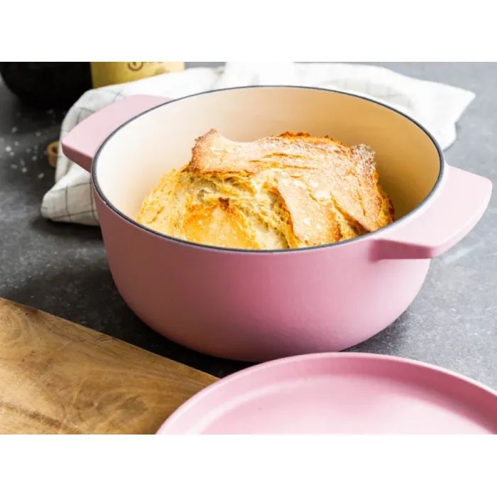 Каструля KitchenAid чавунна з кришкою 3,3 л Червона (CC006057-001) зображення 7