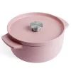 Каструля KitchenAid чавунна з кришкою 3,3 л Суха троянда (CC007430-001)