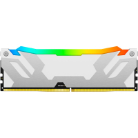 Модуль памяти для компьютера DDR5 16GB 6400 MHz Renegade White/Silver Kingston Fury (ex.HyperX) (KF564C32RWA-16) изображение 2