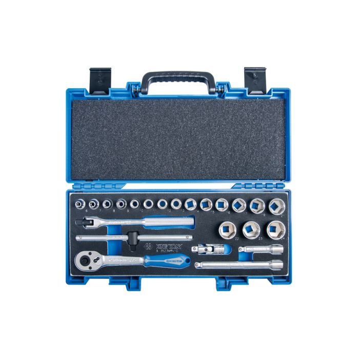 Набір інструментів KING TONY 3/8" 23 шт. 6 - 24мм (3523MRV10)