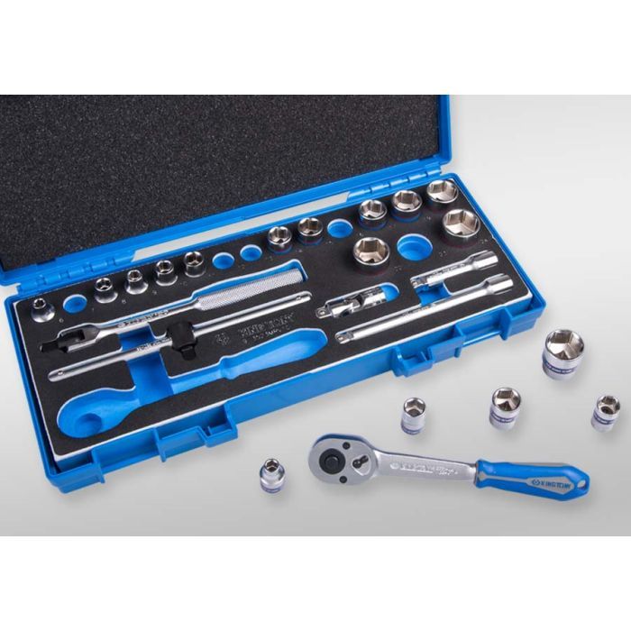 Набір інструментів KING TONY 3/8" 23 шт. 6 - 24мм (3523MRV10) зображення 2