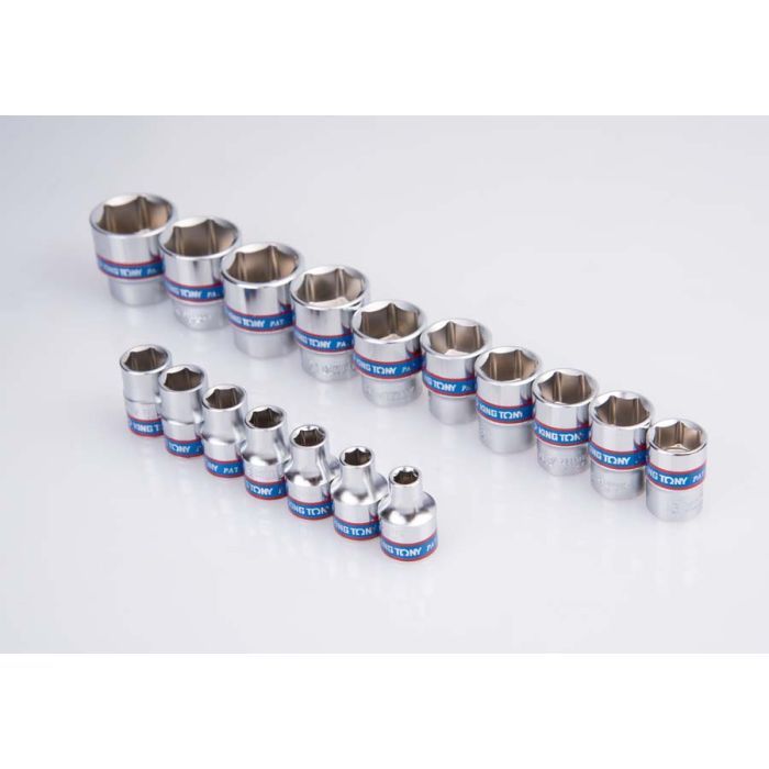 Набір інструментів KING TONY 3/8" 23 шт. 6 - 24мм (3523MRV10) зображення 5