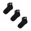 Шкарпетки Nike U NK NSW EVRY ESSENTIAL ANKLE 3PR SK0110-010 34-38 3 пари Чорні (193145890510) зображення 3