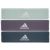 Эспандер Adidas Resistance Band Set (L, M, H) ADTB-10711 Набір Зелений, Фіолетовий, Темно-синій (885652018753)