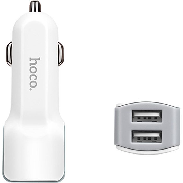 Зарядное устройство HOCO Z23 2xUSB White (6957531078012) изображение 3