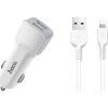 Зарядное устройство HOCO Z23 2xUSB White (6957531078012)