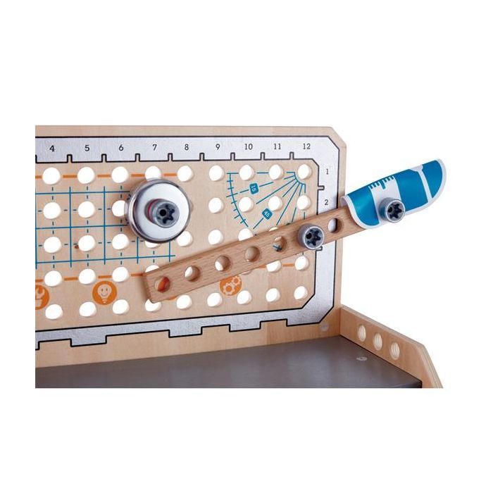 Конструктор Hape Junior Inventor Научный верстак настольный 58 деталей (E3028) изображение 7