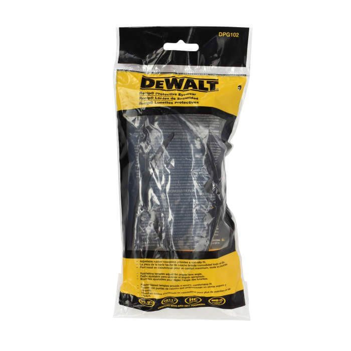 Защитные очки DeWALT Recip, тонированные, поликарбонатные (DPG102-2D) изображение 6