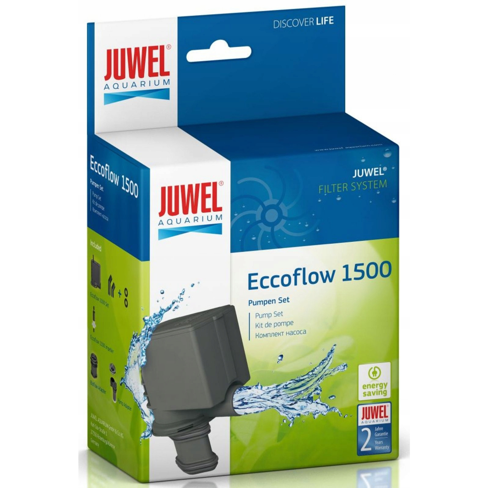 Помпа для аквариума Juwel Eccoflow 1000 (4022573857566) изображение 9