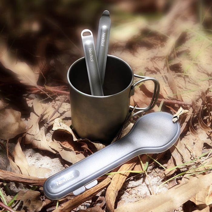 Ложка-вилка туристическая NexTool Outdoor Spoon Fork (NE0124) изображение 10