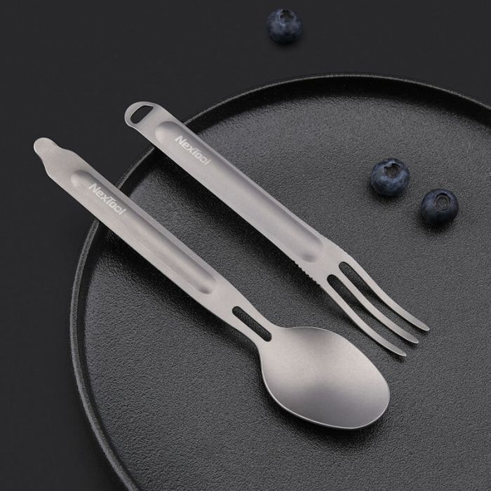 Ложка-вилка туристическая NexTool Outdoor Spoon Fork (NE0124) изображение 3