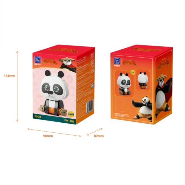 Конструктор Pantasy Kung Fu Panda Серія Сидячий малюк - По (99124) зображення 5