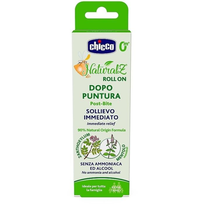 Средство после укусов насекомых Chicco Naturalz Карандаш роликовый после укусов насекомых 10 мл (8058664100897) изображение 2
