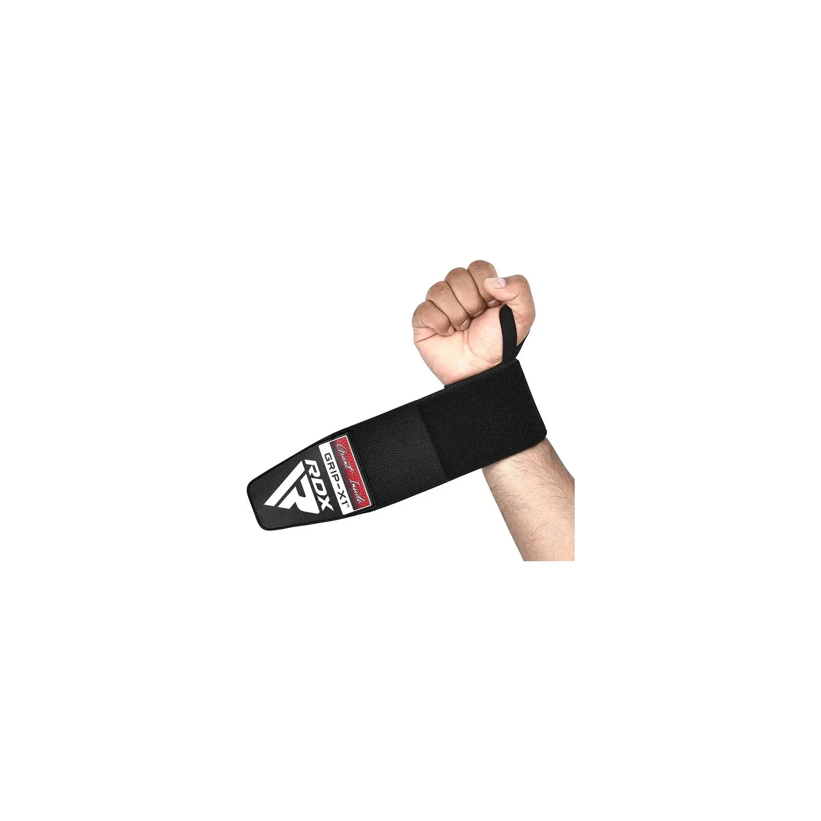 Бинт для спорта RDX для зап'ястя W3 Gym Wrist Wraps Full Black (WAH-W3FB) изображение 4