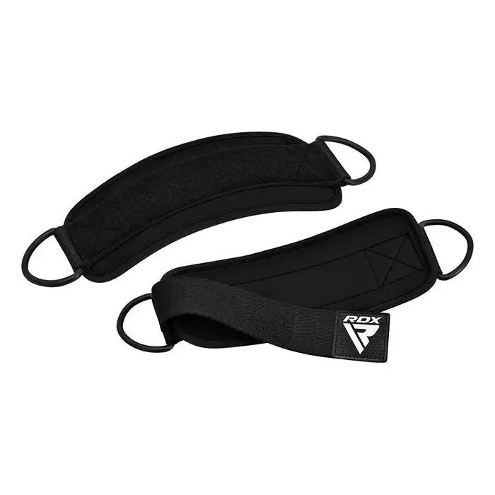 Манжета для тяги RDX A4 Gym Ankle Pro Black Pair (WAN-A4B-P) изображение 2