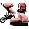 Коляска Maxibaby IQ 3 в 1 - Pink (90876)