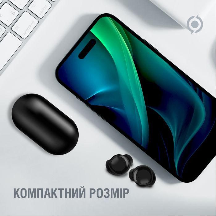 Наушники Piko TWS-MusicBox Black (1283126583414) изображение 7