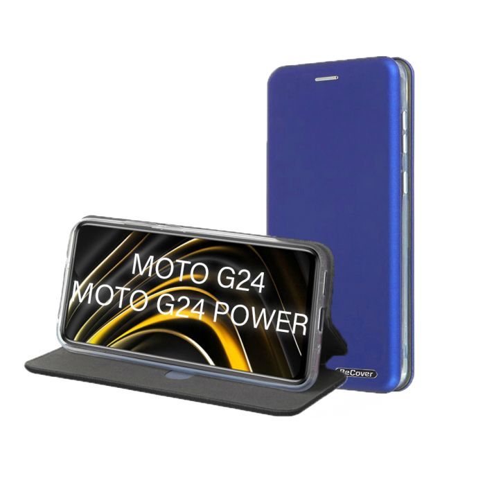 Чехол для мобильного телефона BeCover Exclusive Motorola Moto G24/G24 Power Blue (711485)