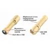 Фонарь Quantum Minik gold 3W LED з USB 40шт/уп (QM-FL1044-B) изображение 5