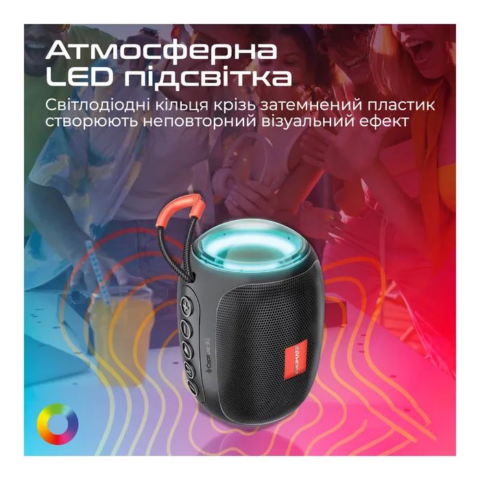 Акустична система Promate Capsule-3 Blue (capsule-3.blue) зображення 4
