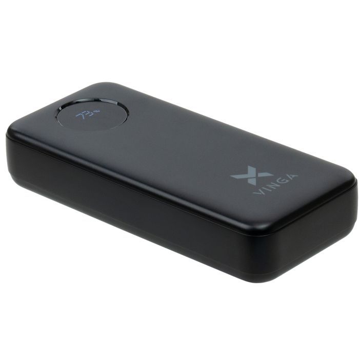 Батарея универсальная Vinga 20000 mAh 22.5W Display Black (VPBB2022) изображение 4