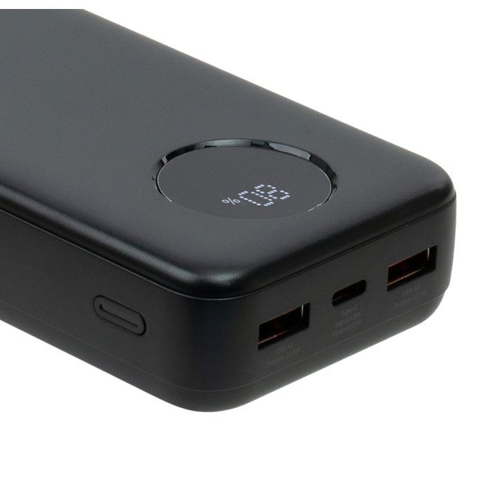 Батарея универсальная Vinga 20000 mAh 22.5W Display Black (VPBB2022) изображение 7