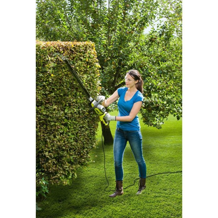 Кусторез Ryobi RHT6760RL 650Вт, 60см, шаг реза 30мм, 5.2кг (5133003647) изображение 2