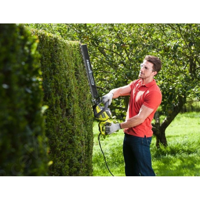 Кусторез Ryobi RHT6760RL 650Вт, 60см, шаг реза 30мм, 5.2кг (5133003647) изображение 4